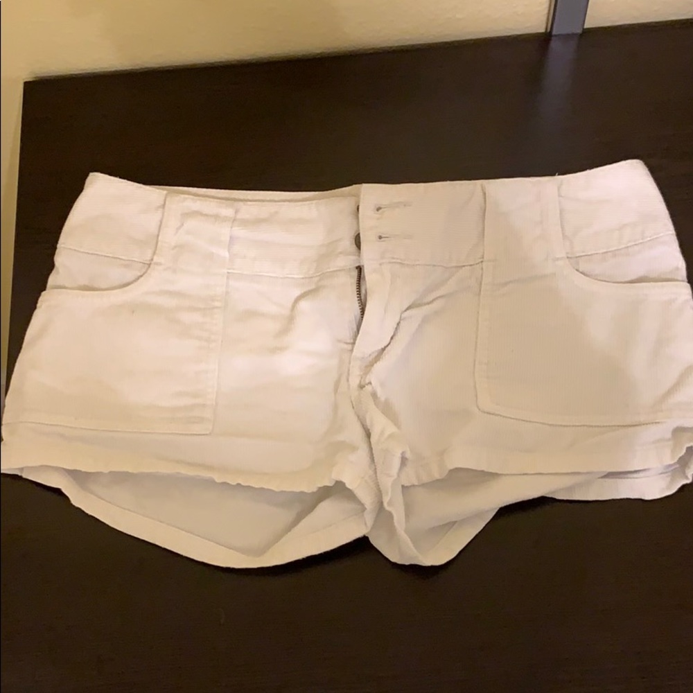 Corduroy shorts